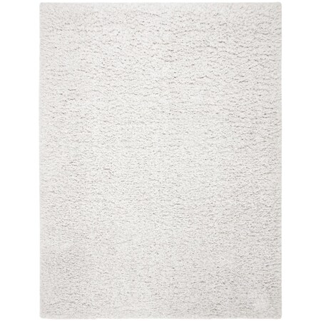 Safavieh 5 ft. 3 in. x 7 ft. 6 in. Flokati 300 Rectangle Rug - Ivory & Gray FLK310B-5